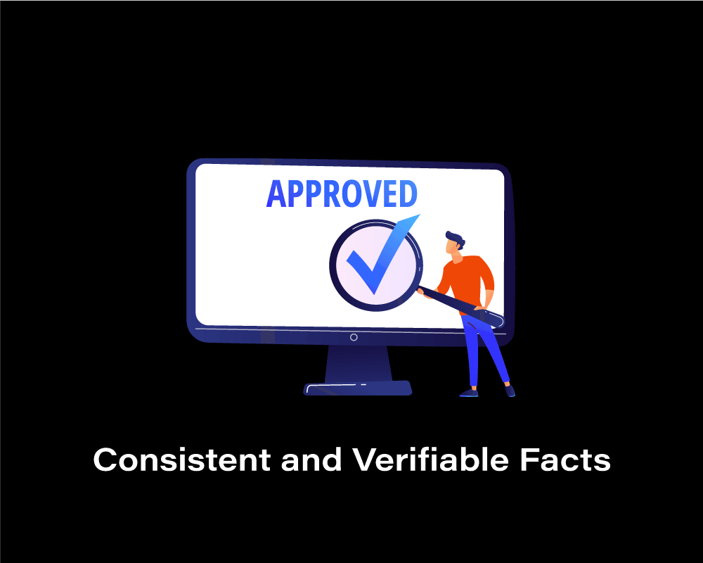 Consistent and Verifiable Facts