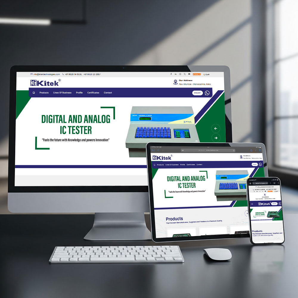 educational and industrial products website designers kitec-technologies