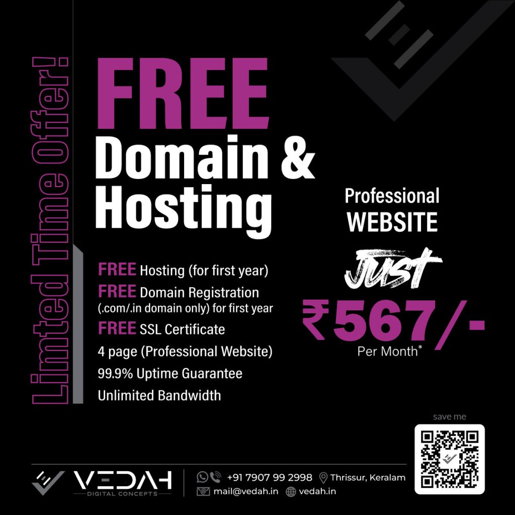 Professional Website Design For 1 Year